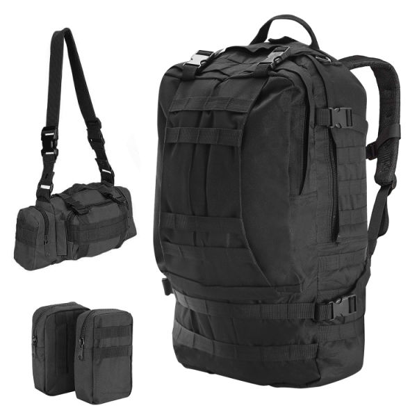 dropship 56L Military Tactical Backpack Rucksacks Army Assault Pack Combat Backpack Pouch