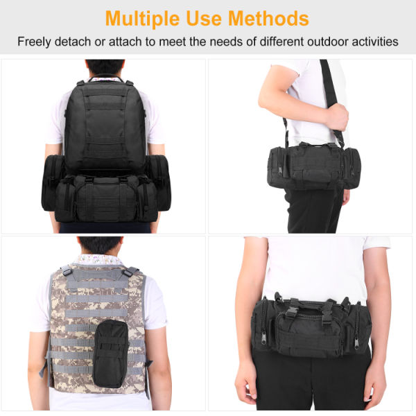 dropship 56L Military Tactical Backpack Rucksacks Army Assault Pack Combat Backpack Pouch