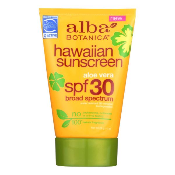 dropship Alba Botanica - Sunscreen - Hawaiian - Spf30 - 1 oz