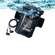 Waterproof Bag for you Smartphone with Music Out Jack and Waterproof Headphones